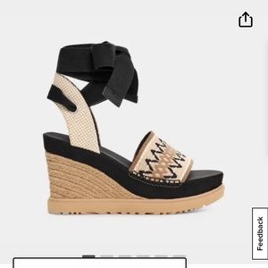 Size 7 wrap up UGG shoes